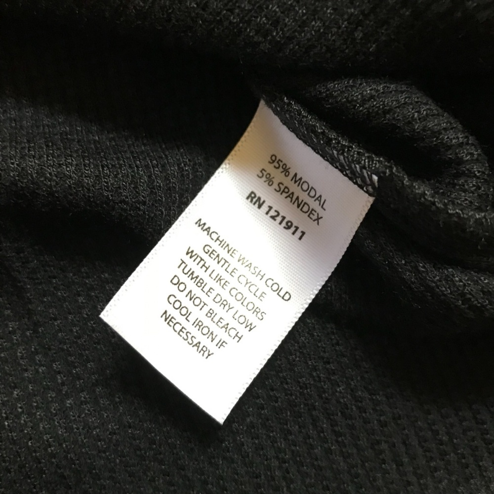 LNA Thermal Waffle Knit Cold Shoulder Long Sleeve - Picture 8 of 8